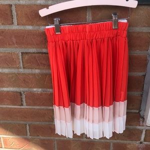 Miss MeMe girls pleated skirt with lining Size 7